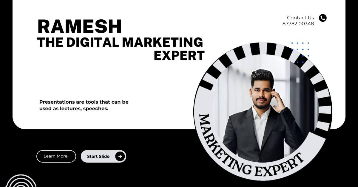 Picture of Ramesh the digital marketing expert