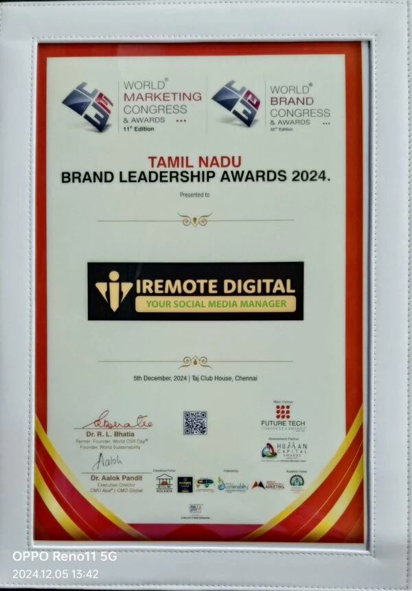 Best Digital Marketing Agency in Chennai 2 Tamil Nadu's Best Digital Marketing Agency