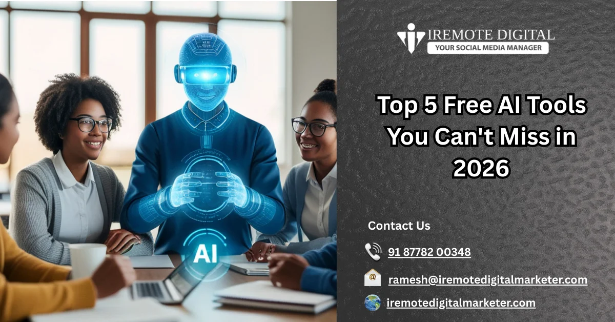 Top 5 Free AI Tools 1 Top 5 Free AI Tools You Can't Miss in 2026