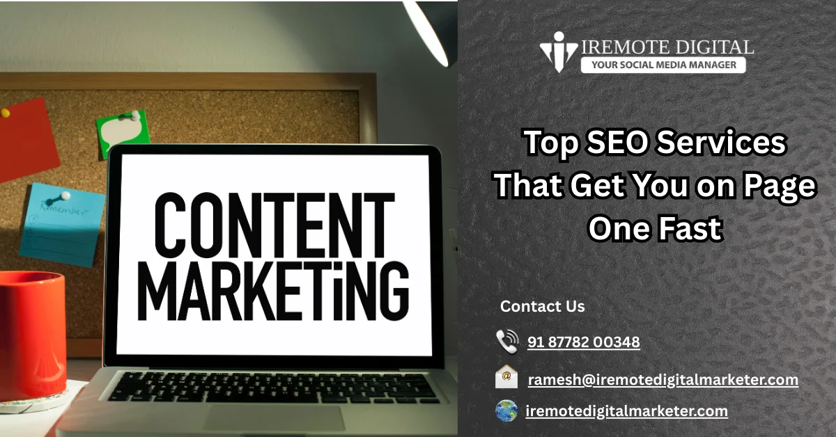 Top SEO Services in chennai 6 Top SEO Services That Get You on Page One Fast