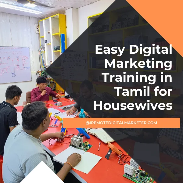 Easy Digital Marketing Training in Tamil for Housewives