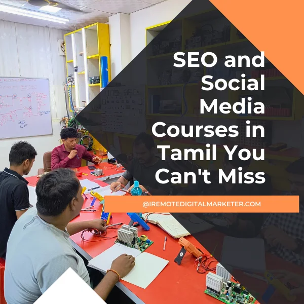 SEO and Social Media Courses in Tamil You Can't Miss