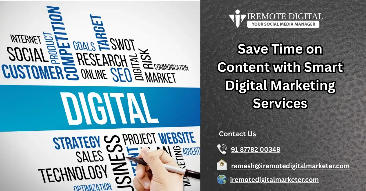 Save Time on Content with Smart Digital Marketing Services