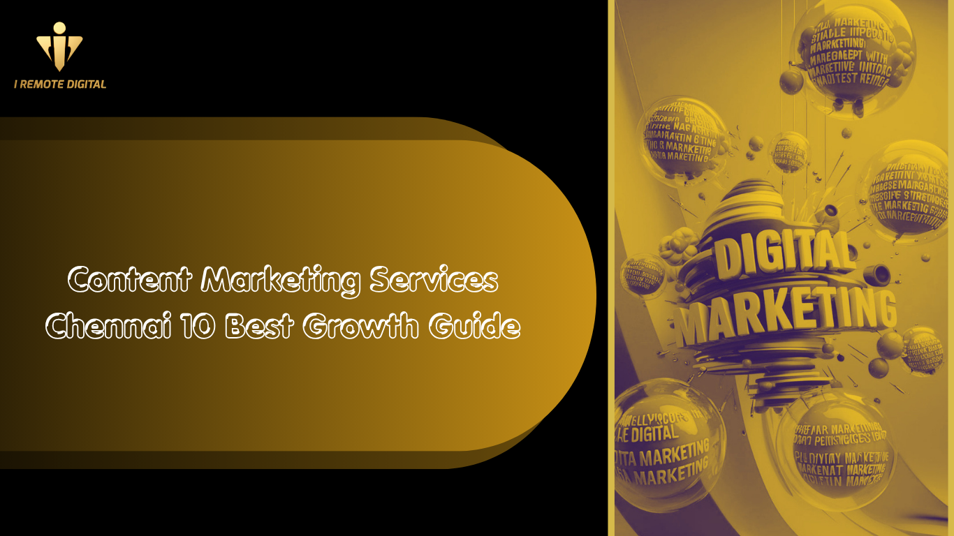 Best Content Marketing Services Chennai Growth Guide