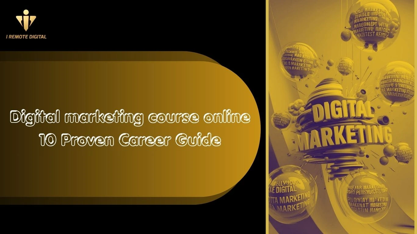 digital marketing course online proven career guide
