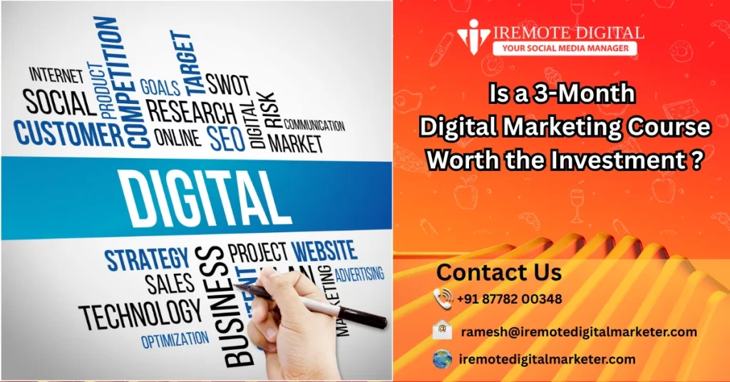 Is a 3-Month Digital Marketing Course Worth the Investment