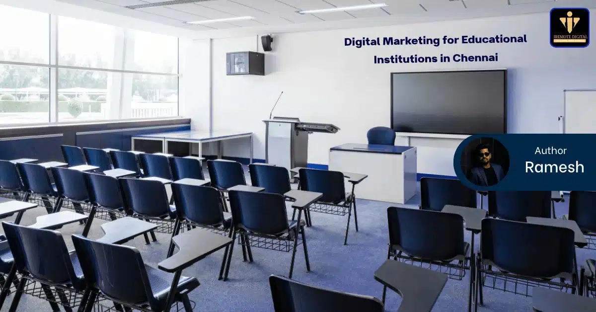 Digital Marketing for Educational Institutions in Chennai